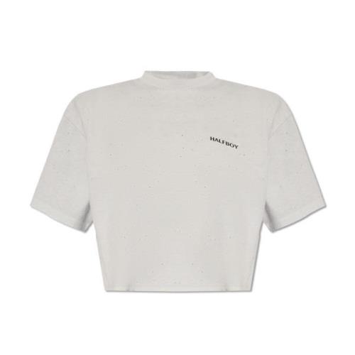 Halfboy Oversize T-shirt Gray, Dam