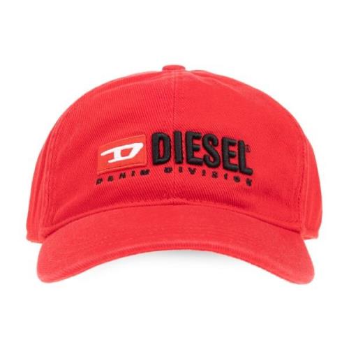 Diesel Corry-Div-Wash baseball ap Red, Herr