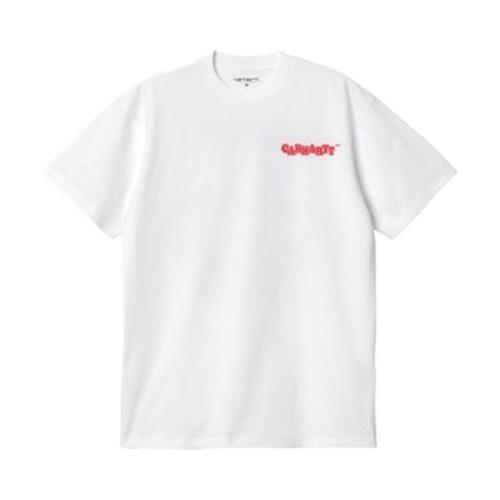 Carhartt Wip Fast Food T-shirt White, Herr