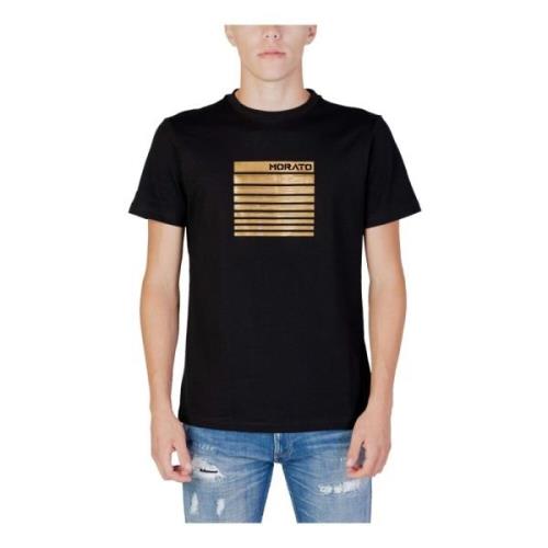 Antony Morato Svart kortärmad T-shirt för män Black, Herr