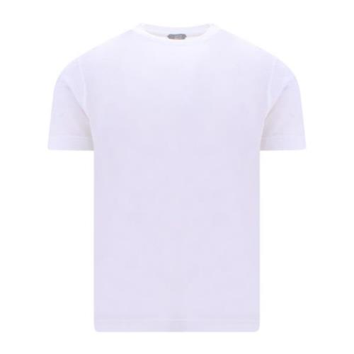 Zanone T-Shirts White, Herr