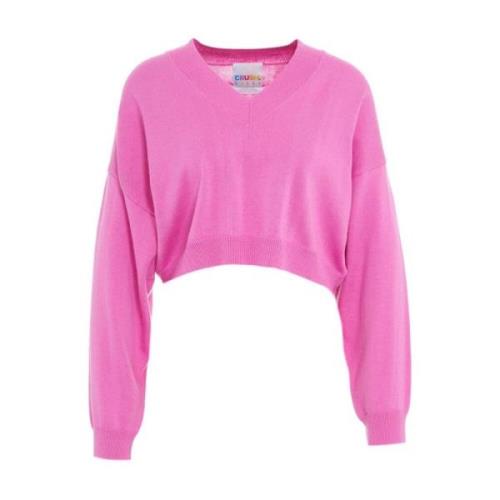 Crush Knitwear Pink, Dam