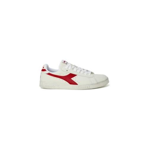 Diadora Röda Snörskor för Män Red, Herr