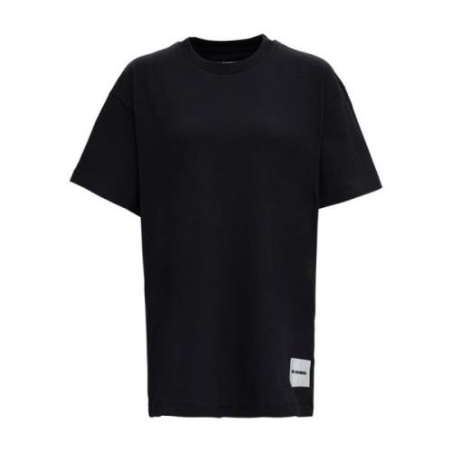 Jil Sander T-Shirts Black, Herr