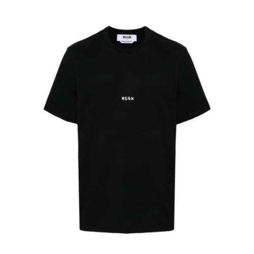 Msgm Snygga T-shirts Black, Herr