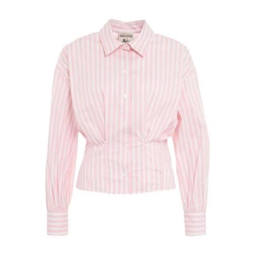 Semicouture Rose Ss24 Damkläder Skjorta Pink, Dam