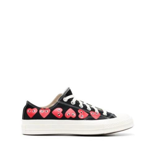 Comme des Garçons Play Chuck 70 Heart-Print Sneakers Black, Herr