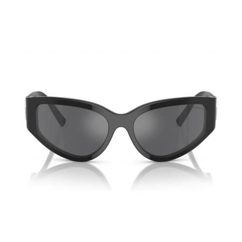 Tiffany Sofistikerade solglasögon med ikoniskt hjärtdesign Black, Dam