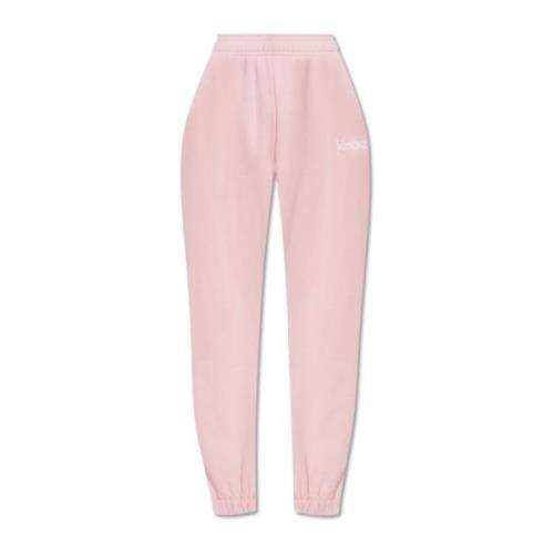 Versace Sweatpants med logotyp Pink, Dam