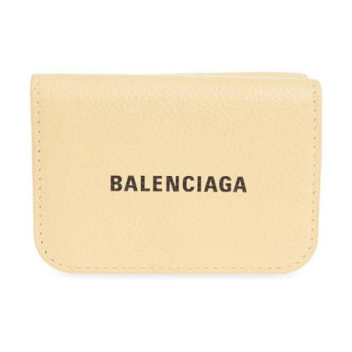 Balenciaga Läderplånbok Yellow, Dam