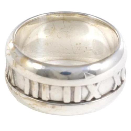 Tiffany & Co. Pre-owned Pre-owned Silver ringar Gray, Dam