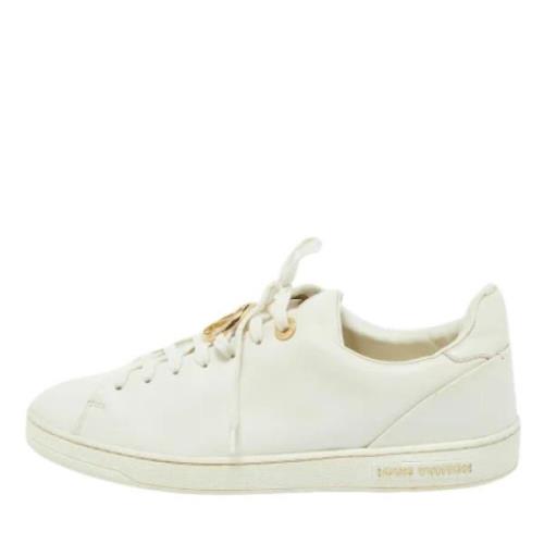 Louis Vuitton Vintage Pre-owned Laeder sneakers White, Dam