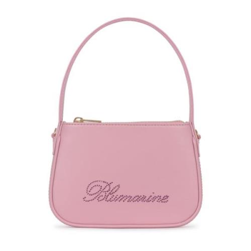 Blumarine Nappa Läder Väska - Blumarine Kollektion Pink, Dam