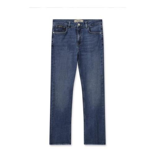 MOS Mosh 70-talsinspirerade flare jeans Blue, Dam