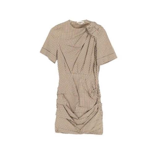 Isabel Marant Pre-owned Pre-owned Bomull klnningar Beige, Dam