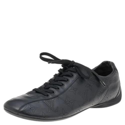Louis Vuitton Vintage Pre-owned Laeder sneakers Black, Herr
