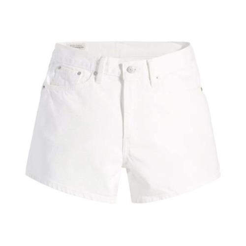 Levi's Vintage-inspirerade Denim Shorts White, Dam