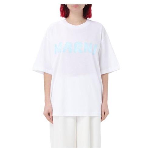 Marni Stilfull T-Shirt White, Dam