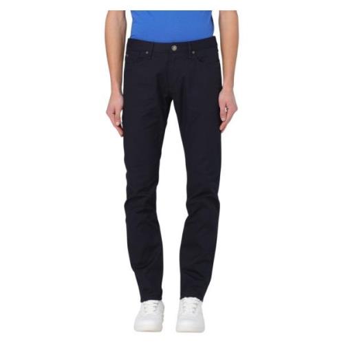 Giorgio Armani Klassiska 5 Fickor Jeans Blue, Herr