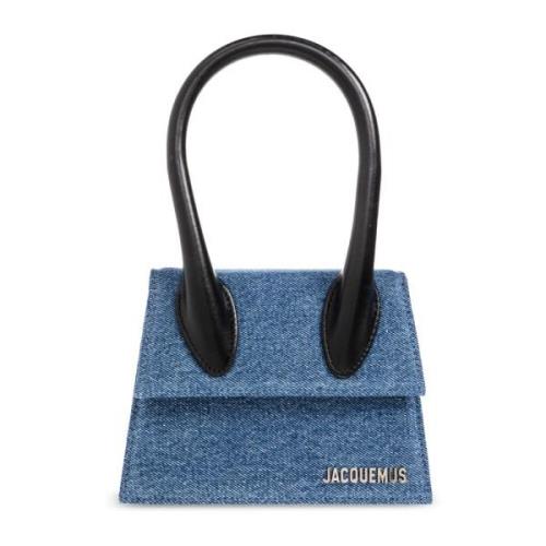 Jacquemus ‘Le Chiquito Moyen’ axelväska Blue, Dam