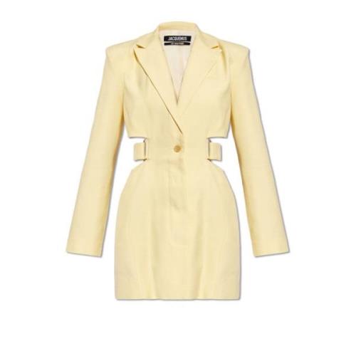 Jacquemus ‘Bari’ klänning Yellow, Dam