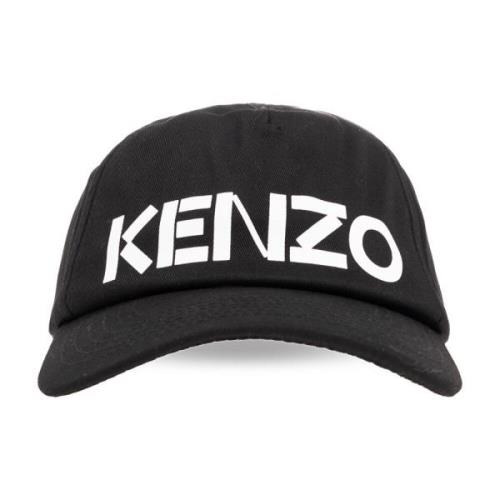Kenzo Baseballkeps med logotyp Black, Herr
