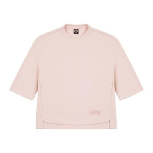 Colmar Dam Sweatshirt med 3/4-ärm Pink, Dam