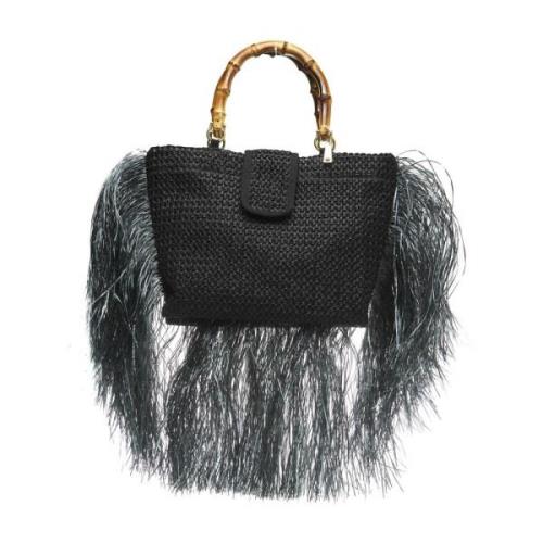 La Milanesa Svart handväska för kvinnor Black, Dam