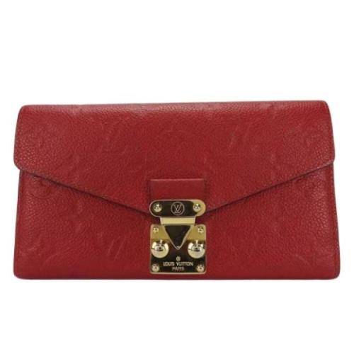 Louis Vuitton Vintage Pre-owned Canvas plnbcker Red, Dam