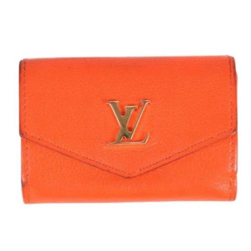 Louis Vuitton Vintage Pre-owned Laeder plnbcker Orange, Dam