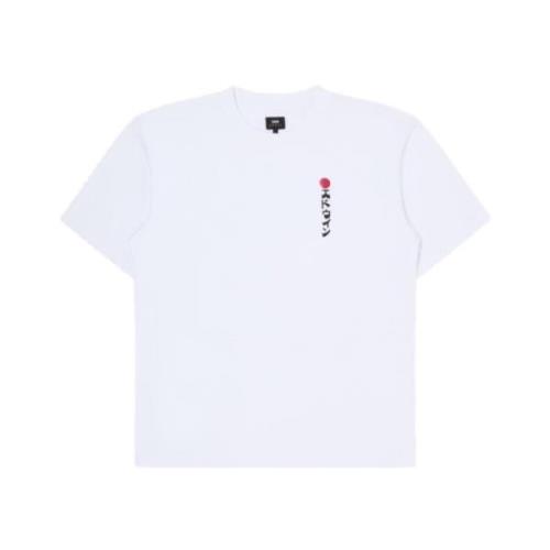 Edwin Kamifuji T-Shirt Vit White, Herr