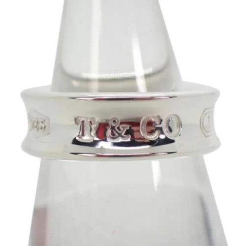 Tiffany & Co. Pre-owned Pre-owned Silver ringar Gray, Dam