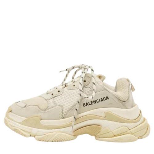 Balenciaga Vintage Pre-owned Mesh sneakers White, Dam