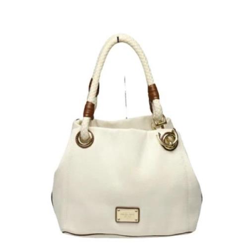 Michael Kors Pre-owned Pre-owned Canvas totevskor White, Dam