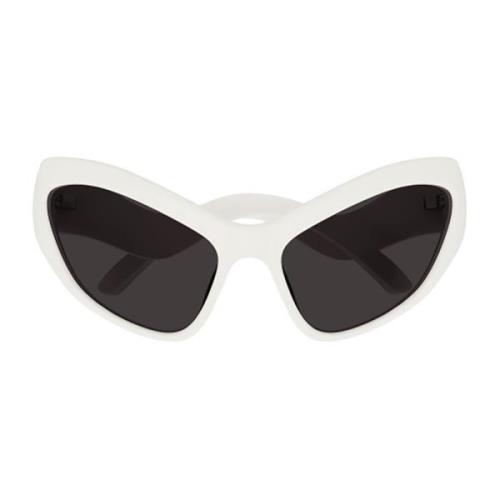 Balenciaga Brun Solglasögon för Kvinnor White, Dam