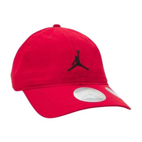 Jordan Röd Keps för Barn med Svart Jumpman Logo Red, Unisex