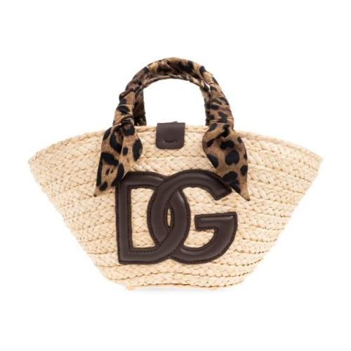 Dolce & Gabbana ‘Kendra Small’ handväska Beige, Dam