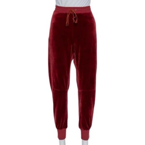 Chloé Pre-owned Pre-owned Sammet nederdelar Red, Dam