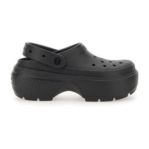 Crocs Svarta Sandaler Black, Dam