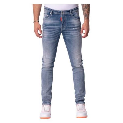 My Brand Vanlig Tvätt Jeans - Two Cut Stil Blue, Herr