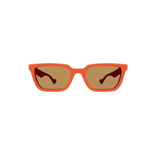 Gucci Gula Orange Solglasögon för Kvinnor Orange, Dam