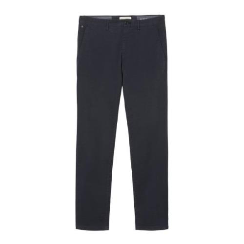 Marc O'Polo Slim Fit Casual Chinos Blue, Herr