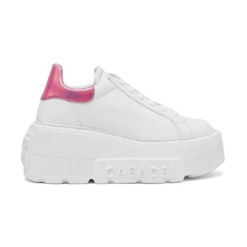 Casadei Nexus Flash Sneakers White, Dam