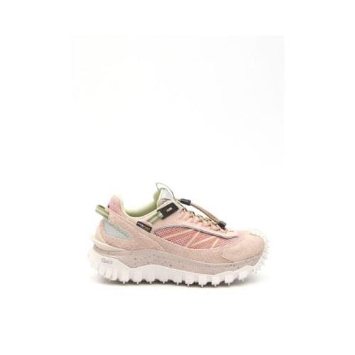Moncler Rosa Sneakers för Kvinnor Pink, Dam