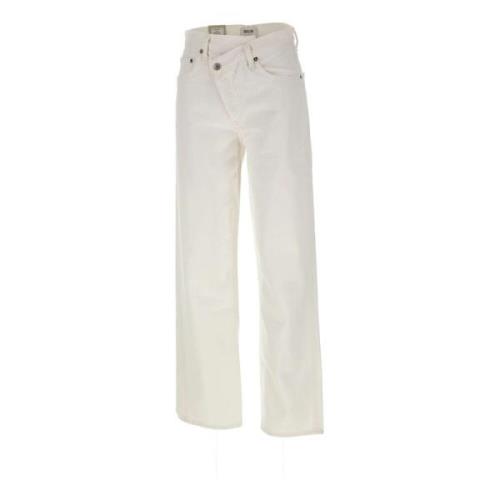 Agolde Icon Denim Vita Jeans White, Dam