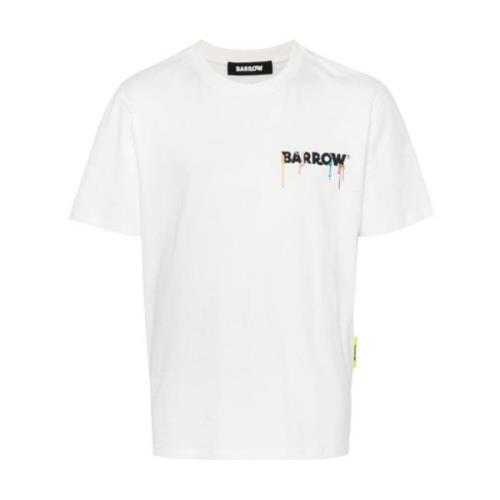 Barrow T-Shirts White, Herr