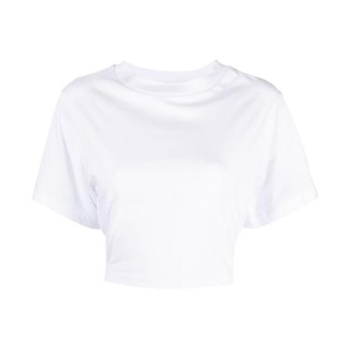 Tela Strip T-Shirt A001 White, Dam