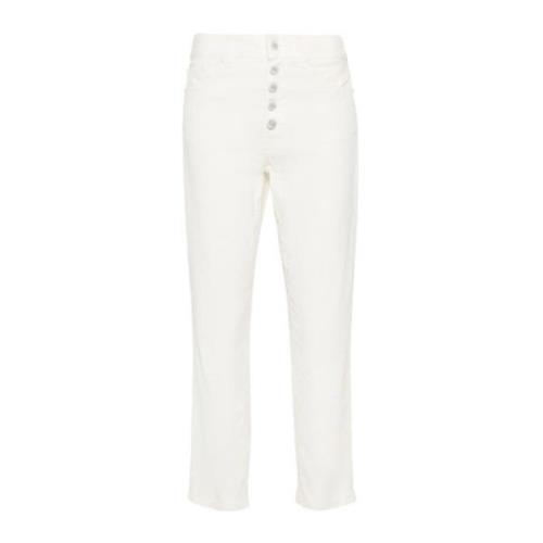 Dondup Koons Gioiello 5-Fickor Jeans White, Dam