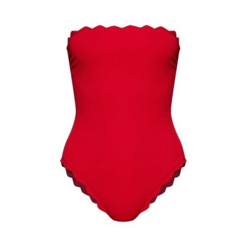 Marysia ‘Chesapeake Maillot’ baddräkt med ett stycke Red, Dam