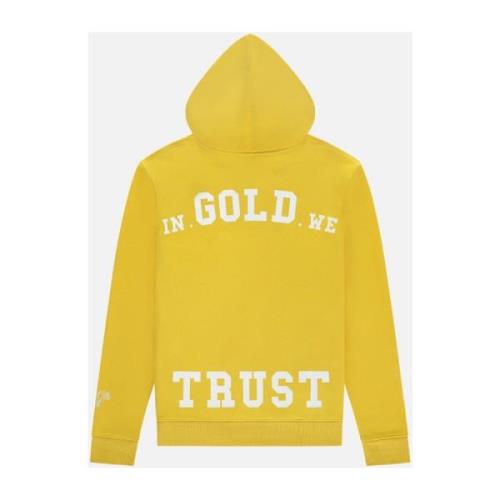 In Gold We Trust The Notorious Hoodie i Gul Yellow, Herr